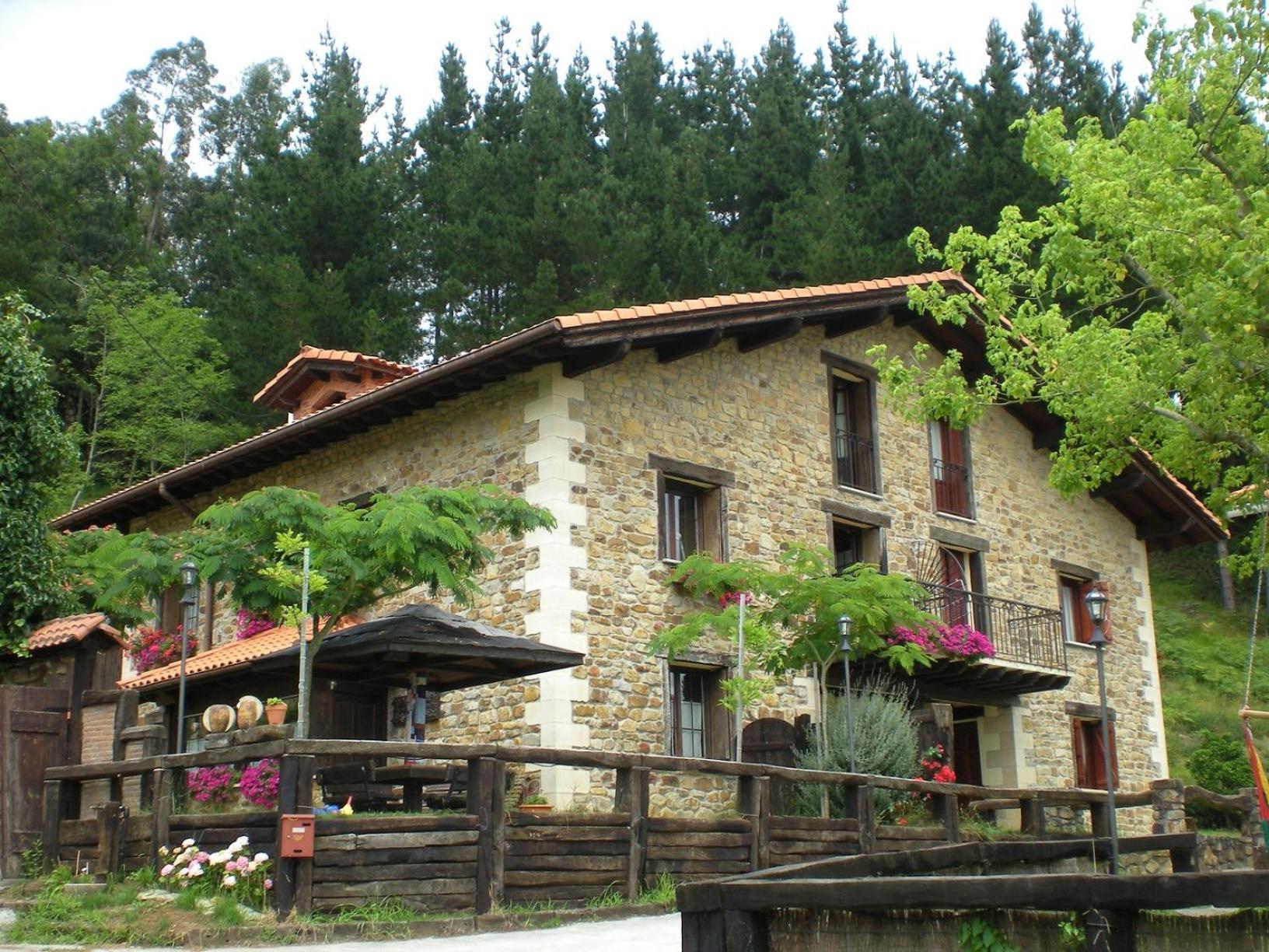 Agroturismo Iturbe Axpe de Busturia Экстерьер фото